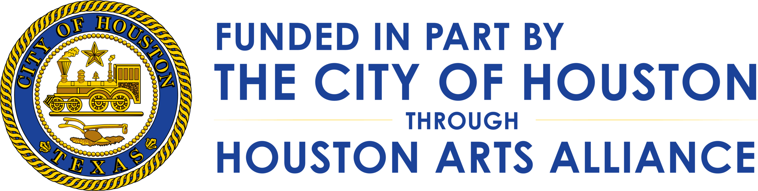 Funded in part by the City of Houston through Houston Arts Alliance