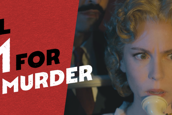 Dial M for Murder Graphic featuring Teresa Zimmerman