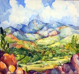 Caribbean Landscape, 1956