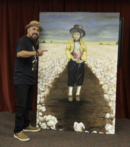 “La Benita Torerita” by Artist Jesse E. Rodriguez aka Magnolia Grown
