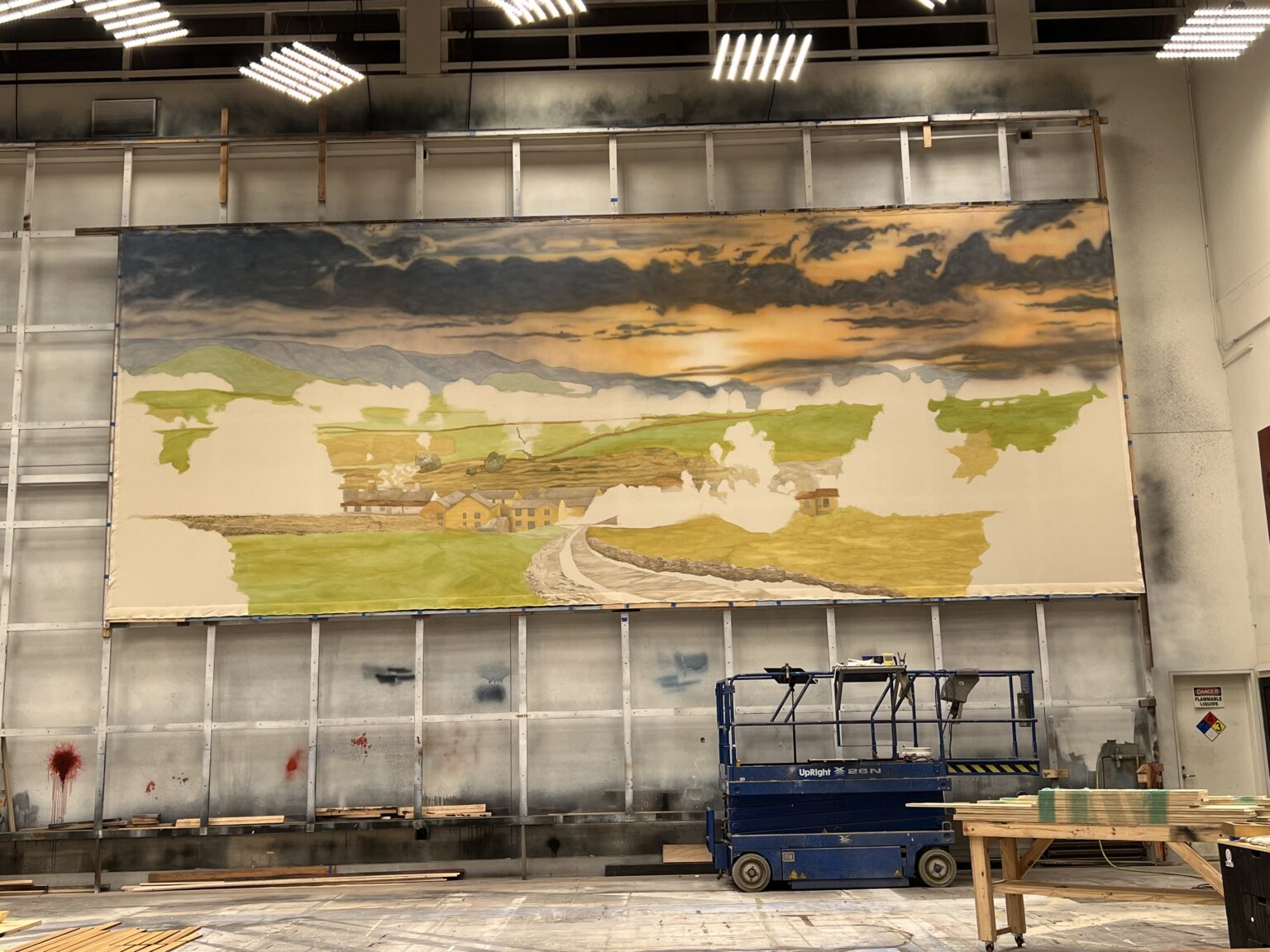 The Artistry of Backdrops Alley Theatre