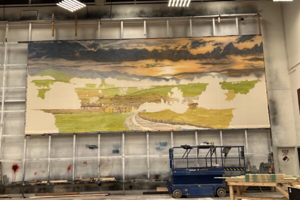 Backdrop of Murder of Roger of Ackroyd