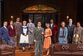 The cast of Agatha Christie's Th Murder of Roger Ackroyd