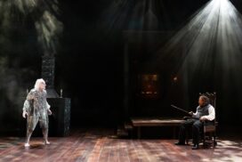 Chris Hutchison and David Rainey in A Christmas Carol