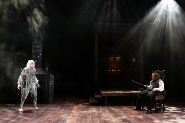 Chris Hutchison and David Rainey in A Christmas Carol