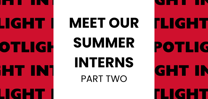 Meet Our Summer Interns Part 2