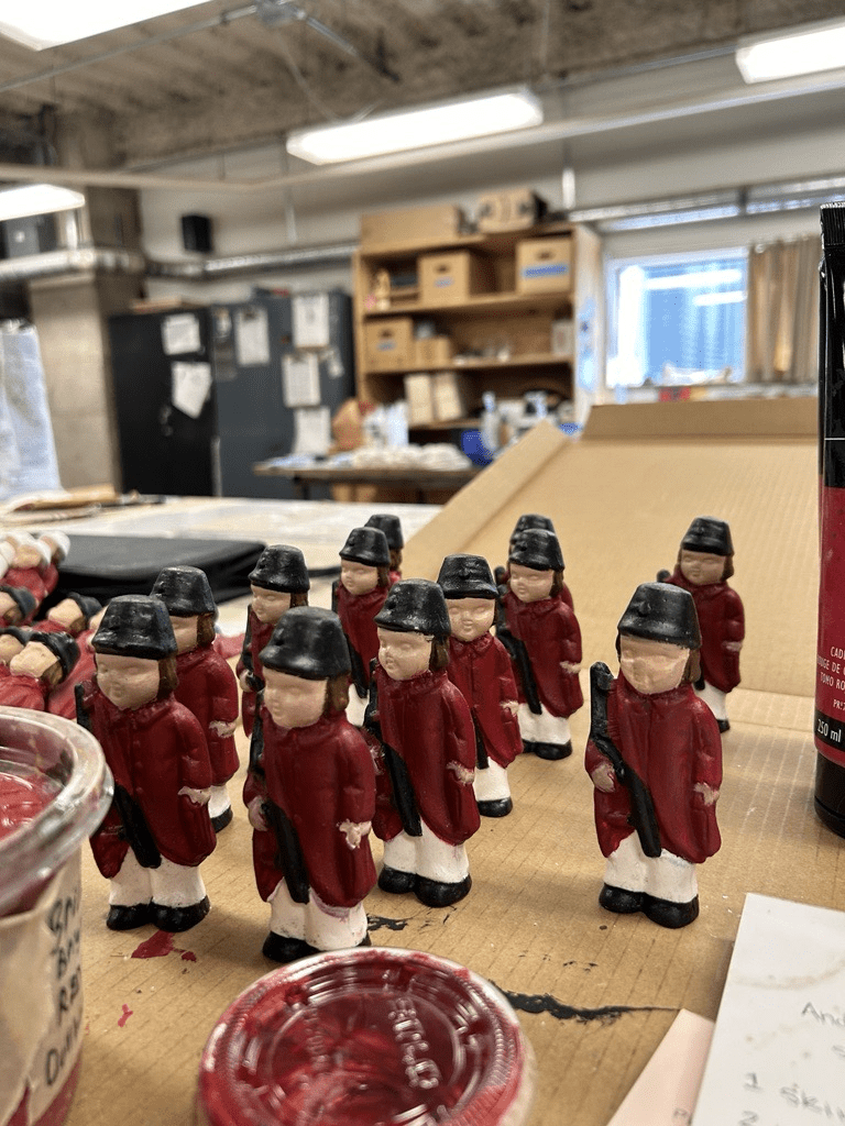 Partially complete Toy Soldiers
