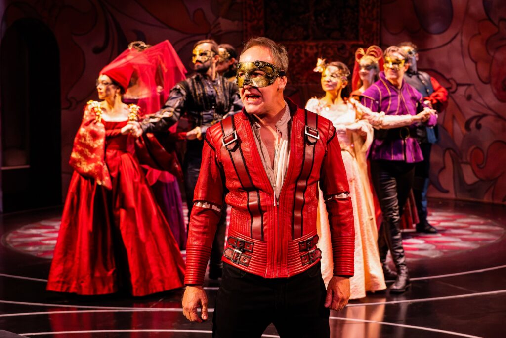 Chris Hutchison and the cast of Alley Theatre’s production of Romeo and Juliet.