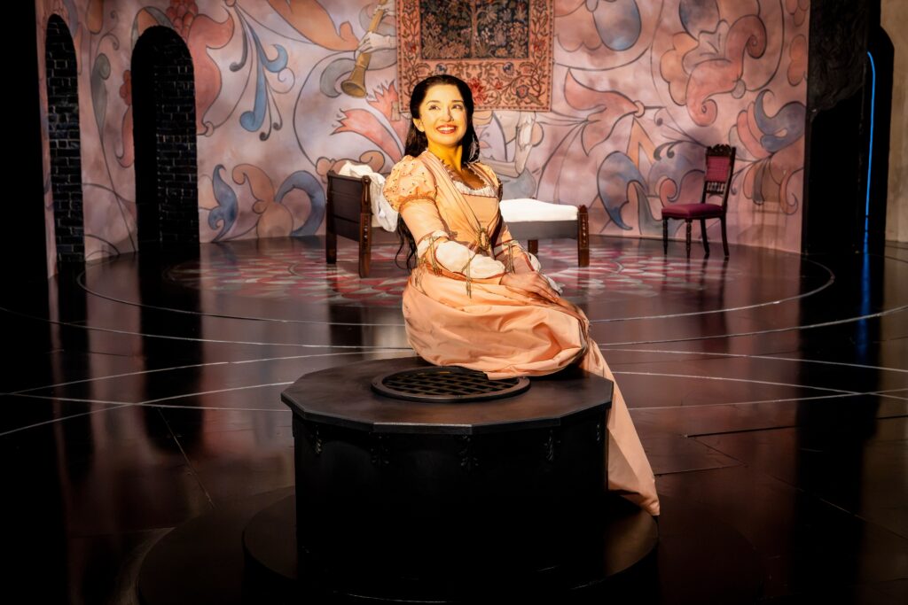 Melissa Molano in Alley Theatre’s production of Romeo and Juliet.